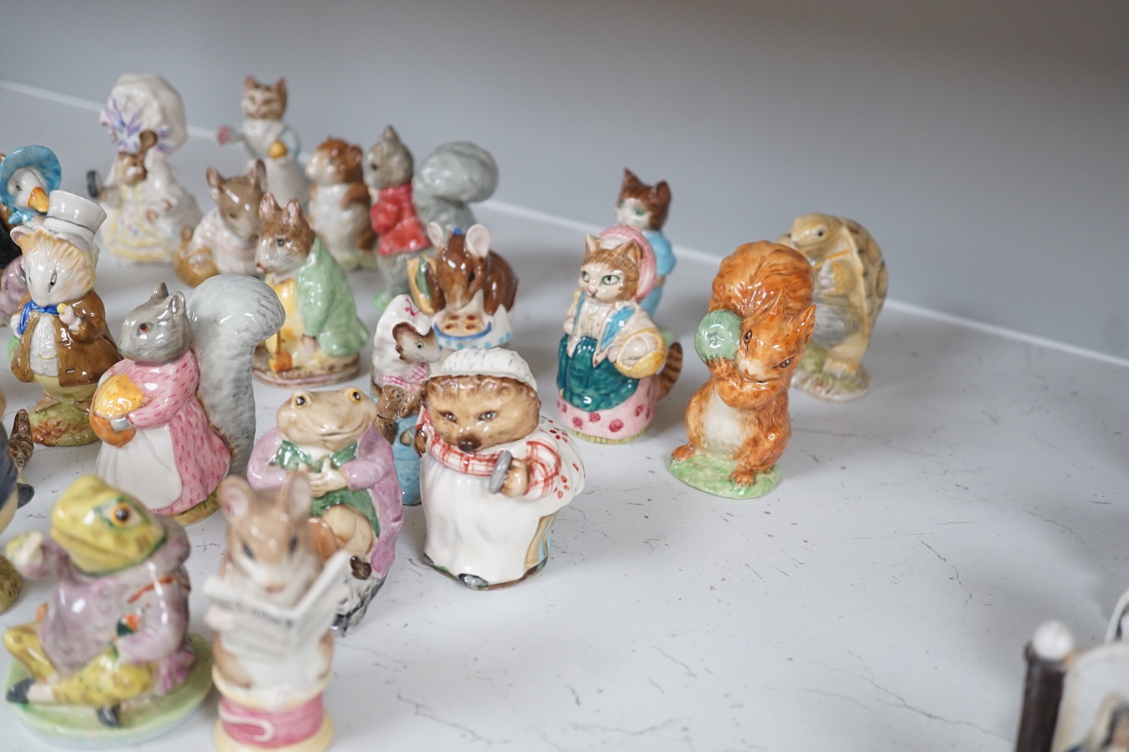 A collection of 24 Beswick Beatrix Potter animals